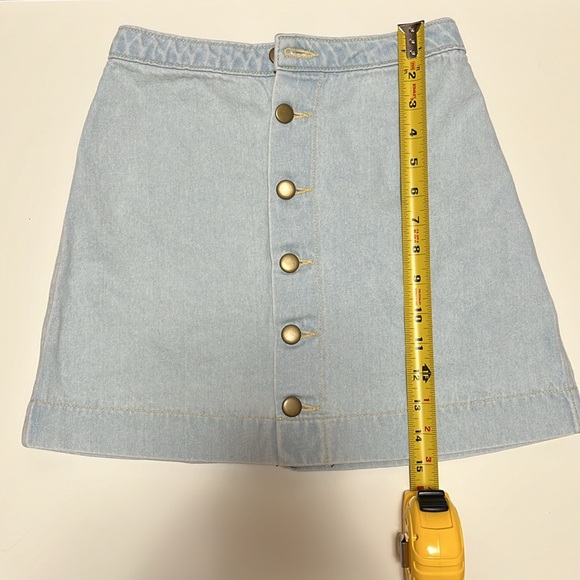 American Apparel Jeans Skirt XS - Picture 5 of 6